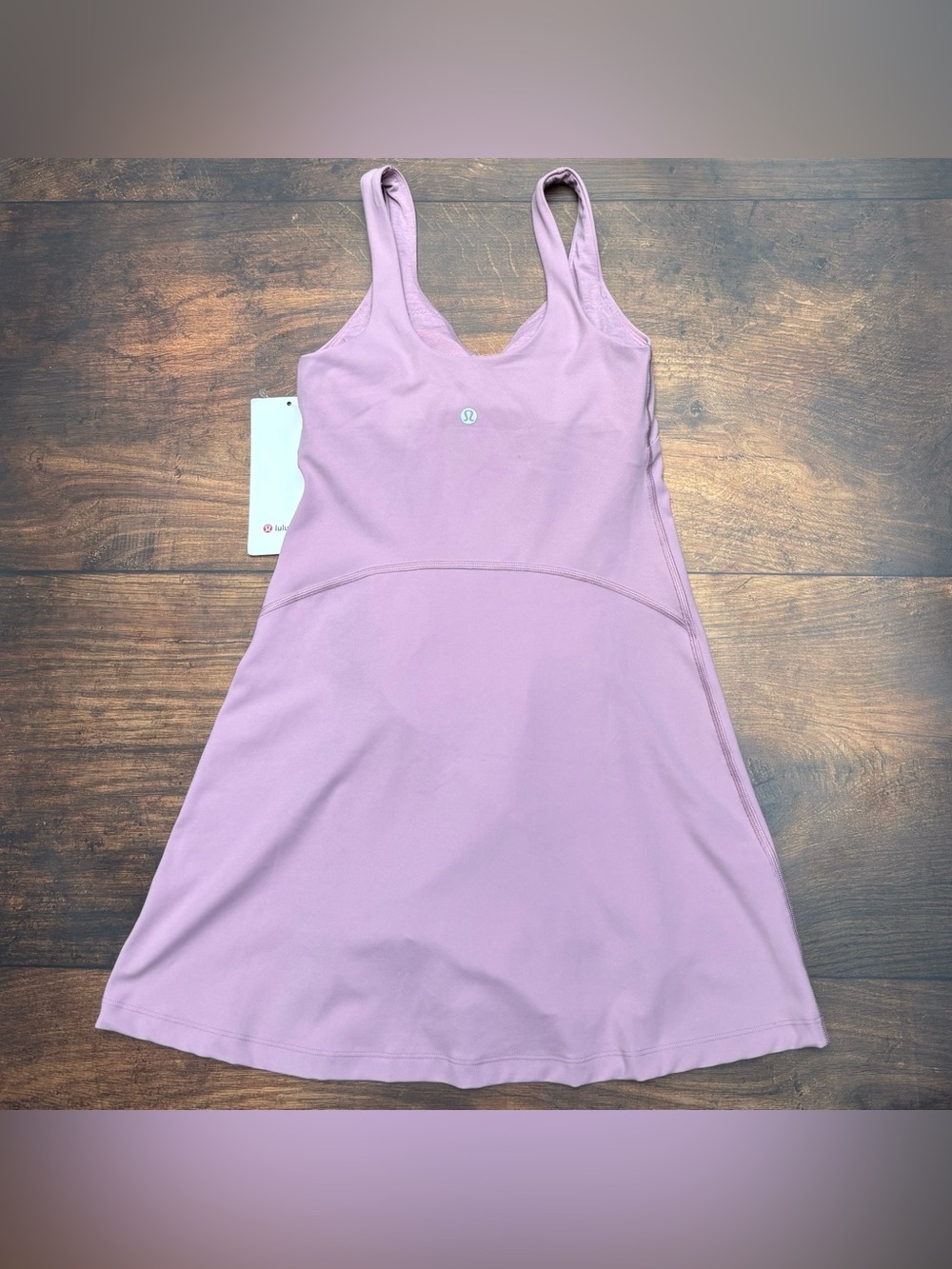 NWT Lululemon Align Dress In Rose Blush Size 2